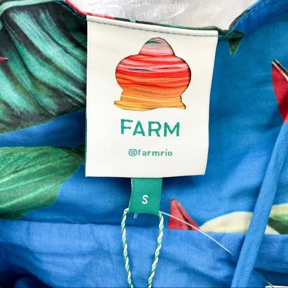 Anthropologie FARM Rio Dream Garden Midi Dress - Picture 10 of 10